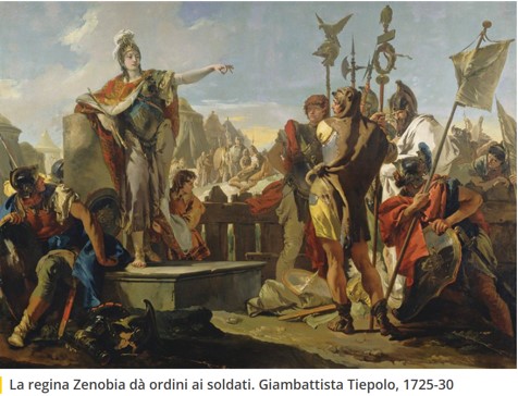 La Regina Zenobia in Tiepolo